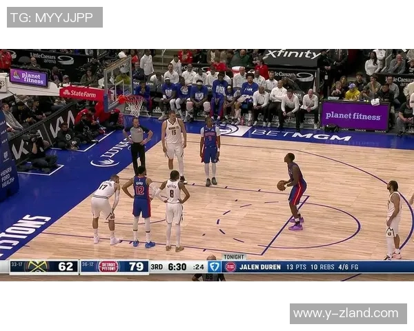 活塞与掘金常规赛对决精彩回顾球迷热情高涨赛场氛围火爆